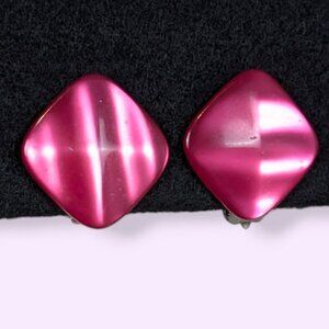 V. Pink Chatoyant Diamond Earrings